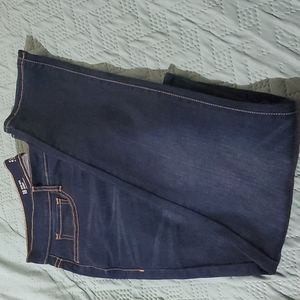 a.n.a-Plus Womens High Rise Button Fly Skinny Jean